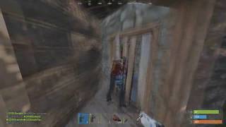 guessing door code on rust