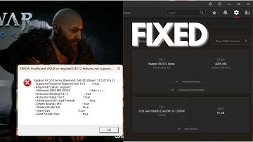 4GB Insufficient VRAM Error And Black Screen FIXED in 2 Minutes for God Of War Ragnarok