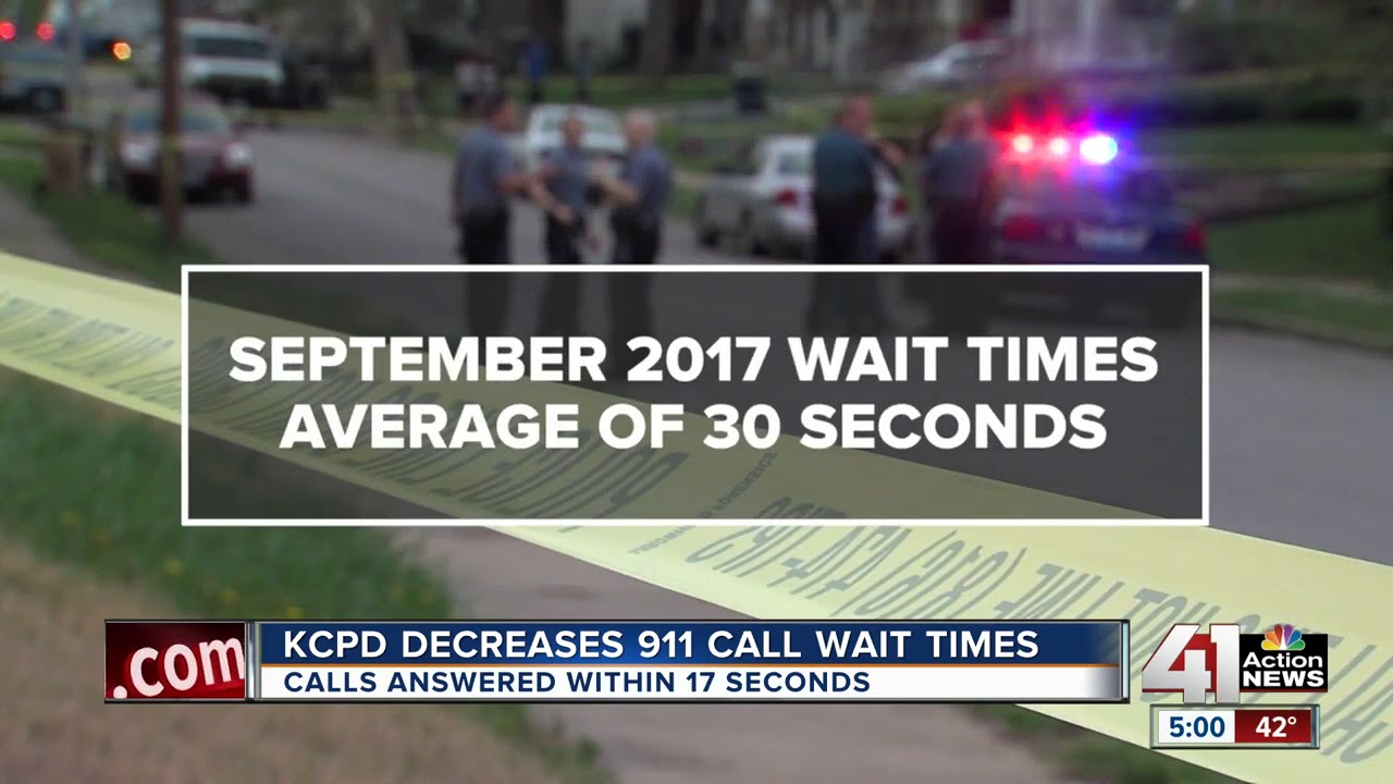 Police: average 911 wait times down to 17 seconds