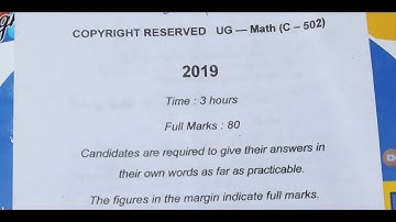 Sem-5, paper-12 (2017-20) #bbmku previous year question paper group theory-2