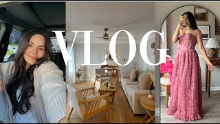 vlog: packing for vacation + sephora sale haul + wedding guest dresses + Charleston airbnb tour!!!