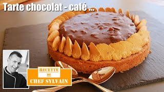 Tarte chocolat café - Recette originale par Chef Sylvain !