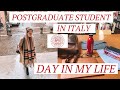 STUDY ABROAD IN ITALY // DAY IN MY LIFE // University of Bologna