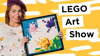 LEGO Art Show Challenge – REBRICKULOUS