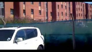 Mini tornado' hits Glasgow car park
