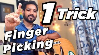 FingerStyle Guitar and Finger Picking Guitar Trick for beginners by Acoustic Pahadi