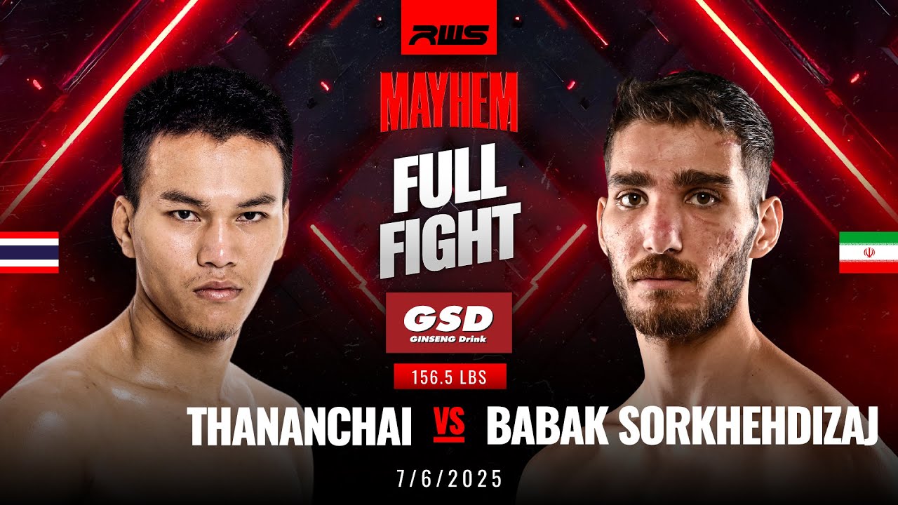 Thananchai Sitsongpeenong vs Babak Sorkhehdizaj