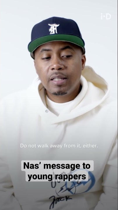 #Nas shares his message to young rappers #shorts