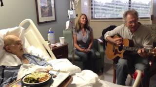 Video thumbnail of "Gary Puckett plays bedside in my dad's hospital room"