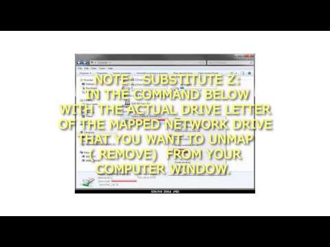 How to Map a Network Drive in Windows 7