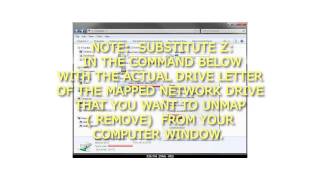 How to Map a Network Drive in Windows 7
