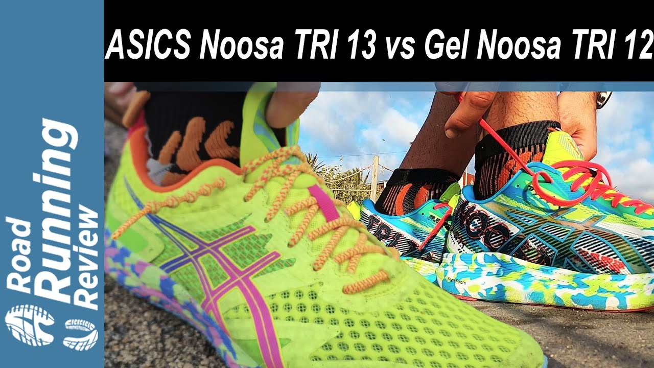 ASICS Noosa TRI 13 vs ASICS Gel Noosa TRI 12 | Mismo color y diseño pero  zapatillas muy diferentes - YouTube