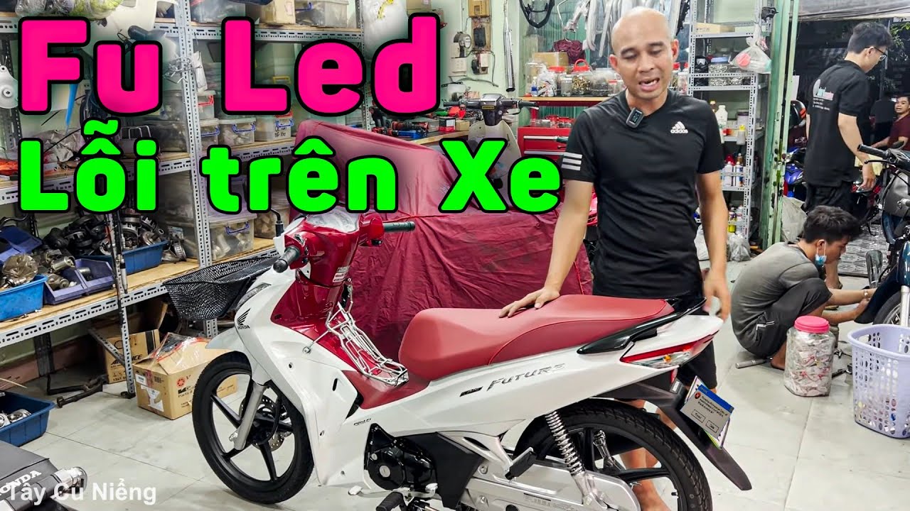 Lên đời xe Future cũ thành Future 2020 đèn Led