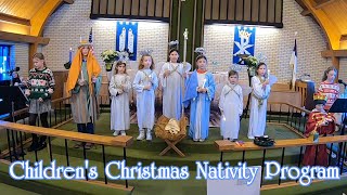 Immanuel Lutheran Children's Christmas Program 2025