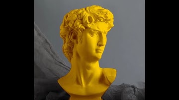 How to Turn Silver Statue into Gold Statue Using Photoshop #shorts