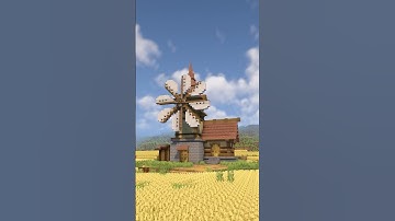 Minecraft Windmill Tutorial