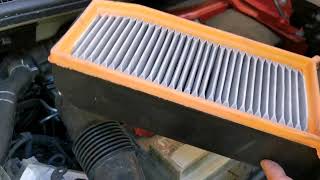 Renault captur engine filter replacement change