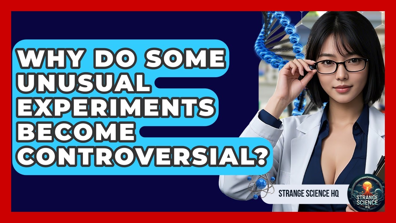 Why Do Some Unusual Experiments Become Controversial? - Strange Science HQ