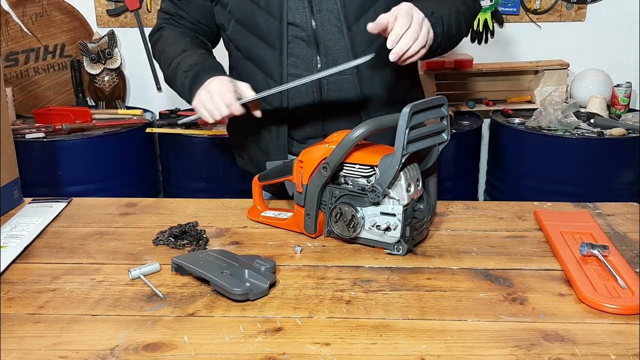 Chainsaw Husqvarna 440 II NEW generation unboxing YouTube