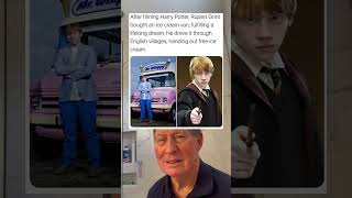 Free Filming Harry Potter, Rupert Grint Bought An Ice Cream Truck, Fulfilling A Lifelong Dream.