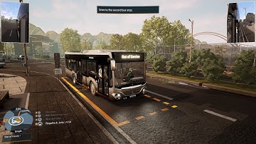 Bus Simulator 21 Angel Shores Career #1 - Day 1 - Getting Started/Tutorial