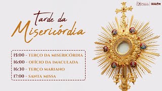 Santa Missa  ao Vivo  às 17hs - Orando por CURA e LIBERTAÇÃO - 21/12/2021 | Terço da Misericórdia