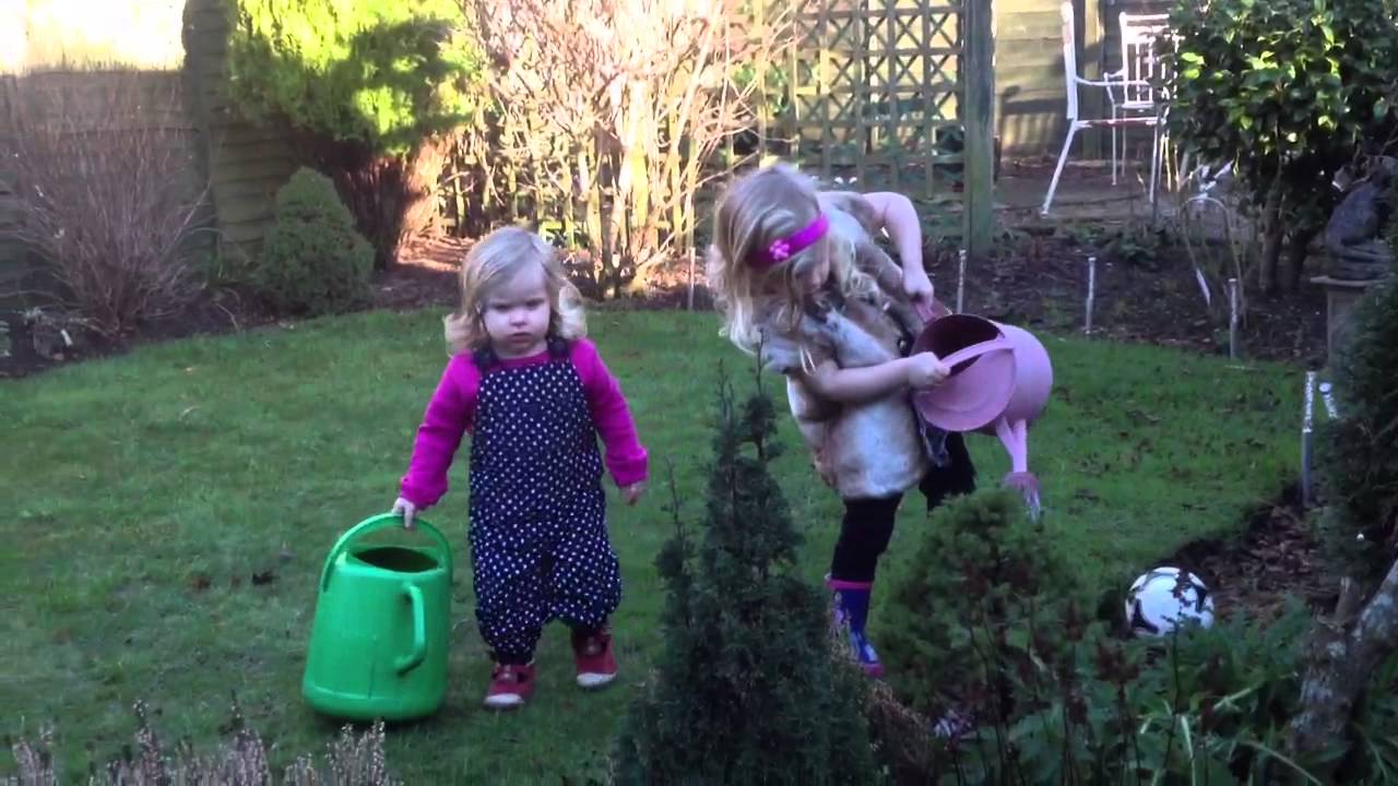 Camille & Elyse in the garden YouTube