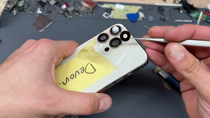 iPhone 14 Pro Max Camera Lens Replacement - DIY Guide to Fix Cracked Or Broken Lenses!