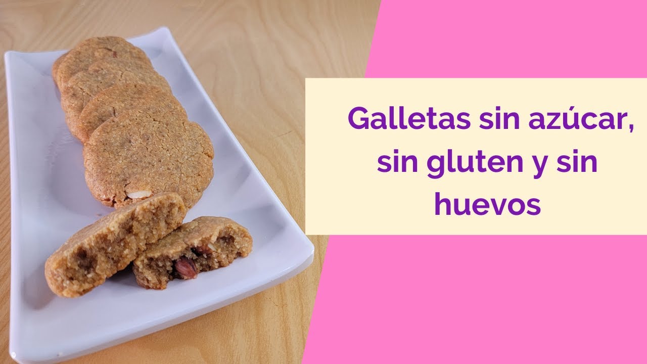 Receta de galletas tipo cookies sin gluten, sin leche, sin huevo y sin  azúcar. - Cuatro soles