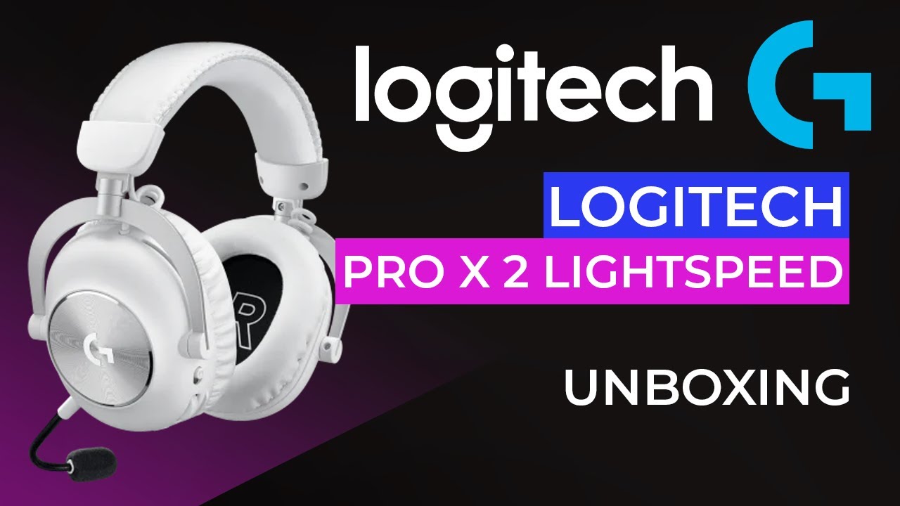 Logitech G PRO X 2 LIGHTSPEED Wireless Headset UNBOXING 