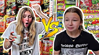 Eating Spicy vs Sour Foods!!!
