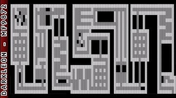 One Hundred and One Monochrome Mazes © 1983 IBM - PC DOS - Gameplay
