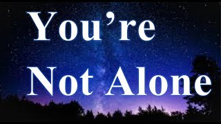 Shayne Ward - You Are Not Alone (Lyrics)