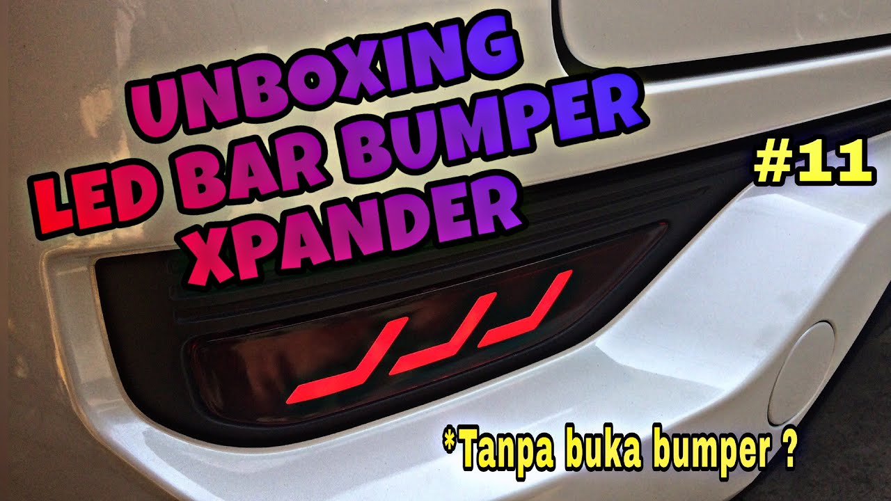 Pasang Lampu Led bumper Xpander Model Sporty Elegan!