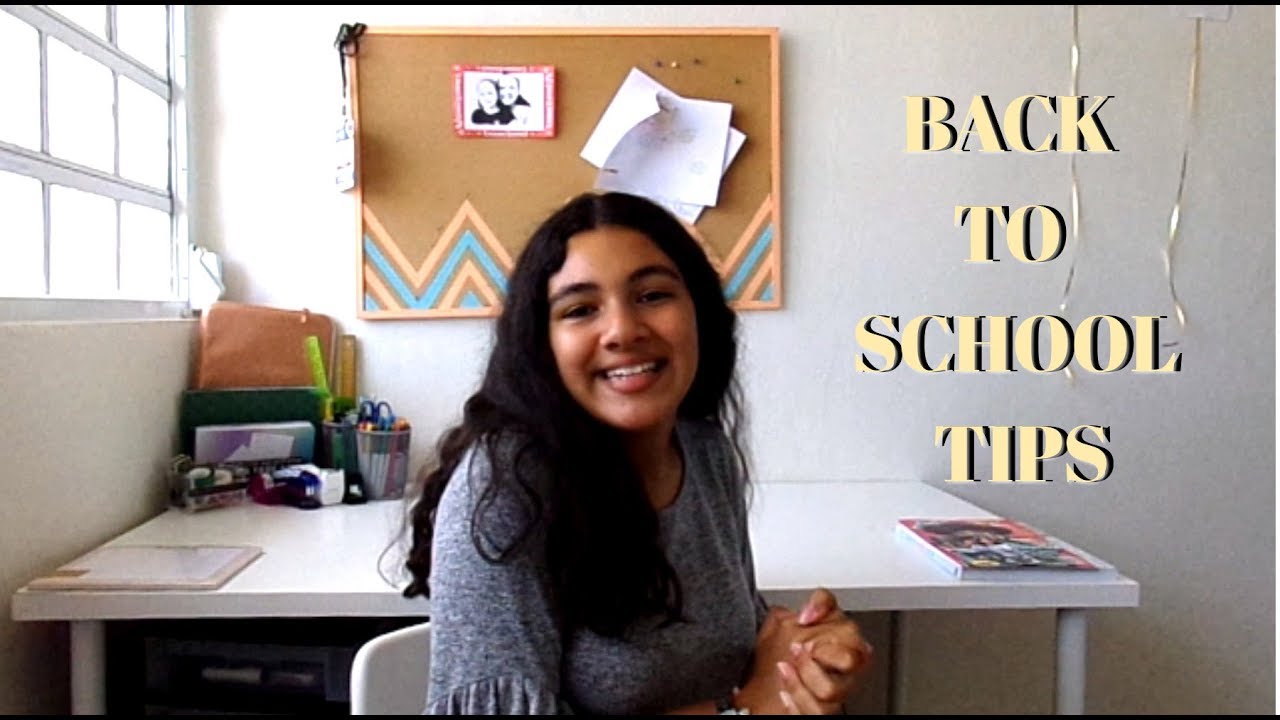 Back To School Tips 2018 - YouTube