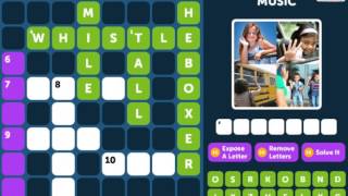 Crossword Quiz MUSIC Level 8 - Walkthrough