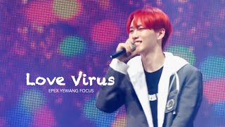 221119 첫콘 이펙스 예왕 - Love Virus | EPEX YEWANG focus | EPEX 1st CONCERT 〈EIGHT APEX〉