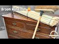 Amazing vintage furniture makeoverrestyle using broomsticks