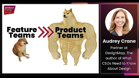 MOVING FROM FEATURE TEAMS TO PRODUCT USING DESIGN....