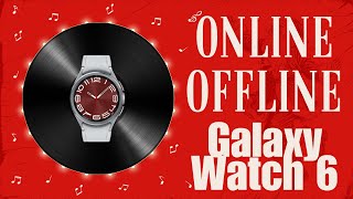 Офлайн и Онлайн музон на твоих часах Galaxy Watch 6, Watch 5, Watch 4