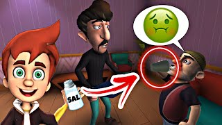 COLOQUEI SAL NO NESCAU DOS INVASORES! SCARY ROBBER GAMEPLAY PETER GAMES