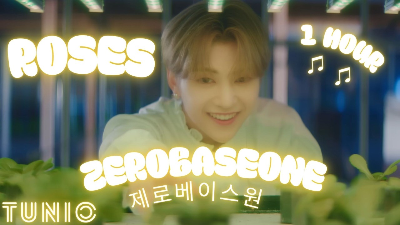 ZEROBASEONE (제로베이스원) - ROSES 🩵 1 HOUR EDIT 🩵 LONG LOOP VERSION