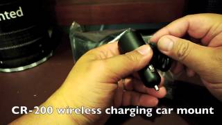 CR-200 Wireless charging universal car mount w/ NFC unpacking screenshot 3