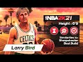 LARRY BIRD NEVER MISSES on NBA 2K21! BEST JUMPSHOT in NBA2K21!