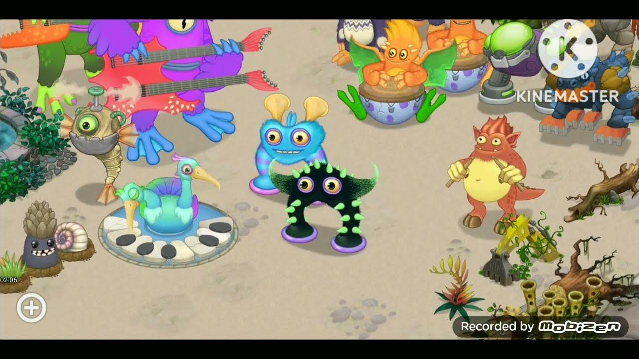 How to breed Rare Scups Air Island My singing monsters YouTube