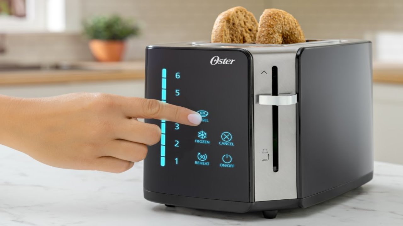 Kalorik 2-Slice Long Slot Touchscreen Rapid Toaster & Reviews