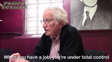 Chomsky on having a job