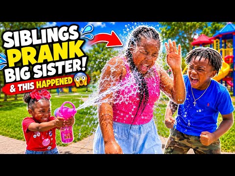 Siblings Prank Big SISTER & This Happened😳 @DREAMDIORSWORLD