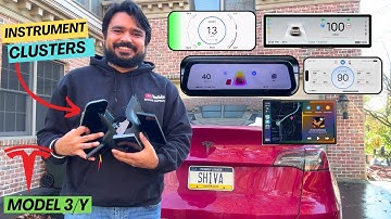 Tesla Model 3/Y: The Ultimate Guide to Instrument Cluster Displays!