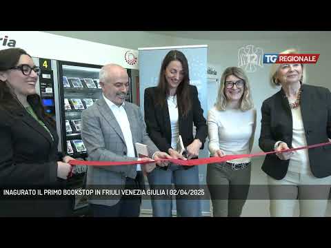 INAGURATO IL PRIMO BOOKSTOP IN FRIULI VENEZIA GIULIA | 02/04/2025